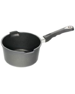 AMT Induction Milk and Sauce Pot with Two Spouts, 20 cm, I-1120-E-Z2