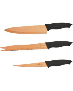 Copper Chef 3 Pcs Set Knives, 540-900122