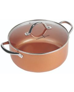 Copper Chef Round Casserole With Lid, 29 cm, 540-900109