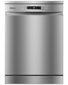 Hisense 15 Place settings Freestanding Dishwasher, 8 Programs, HS623E90X