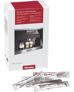 Miele Consumable Milk Pipework Cleaner, 100 Sachets, 10180270