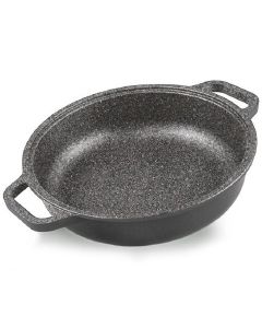 Risoli Sauce Pan Granito Hard Stone Without Lid, 32 cm, 0098GR/32HS0