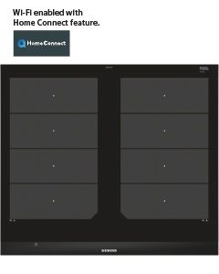 Siemens Home Connect Built In Electric Hob, Induction, 60 cm, EX675LXV1E  