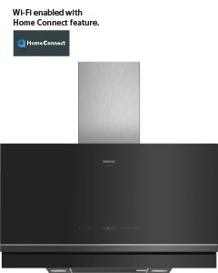 Siemens Home Connect Built In Hood, 90 cm, Flat Design, LC97FVW69B