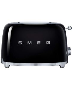 SMEG Toaster 2 slice Black - TSF01BLUK