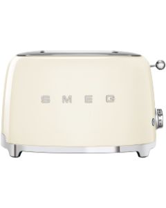 SMEG Toaster 2 slice Cream - TSF01CRUK