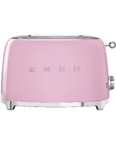 SMEG Toaster 2 slice Pink - TSF01PKUK