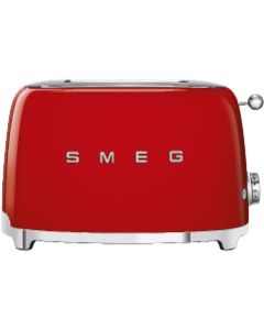 SMEG Toaster 2 slice Red - TSF01RDUK