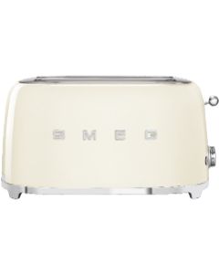 SMEG Toaster 4 slice Cream - TSF02CRUK