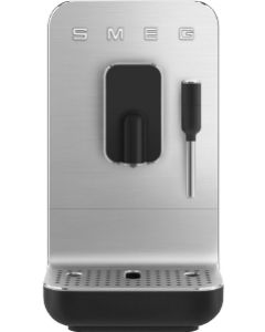 Smeg Bean to Cup Coffee Machine with Milk Frother, BCC02BLMUK