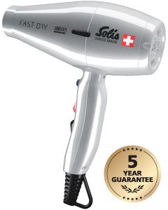 Solis Fast Dry Hair Dryer, Silver, 969.02
