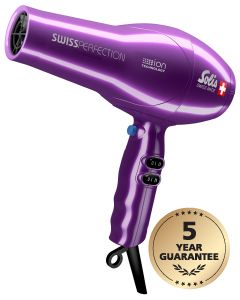 Solis Swiss Perfection Hair Dryer, Violet, 968.43