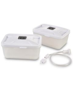 Solis Vacuum Packing Lunch Box, 2 Boxes, 600 ml, 922.85