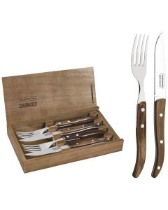 Tramontina 4 Pcs Cutlery Set with Wooden Box, 29899520