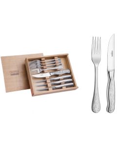 Tramontina 8 Pcs Barbecue Set with Wooden Case, 66928617
