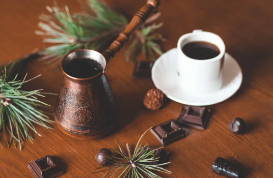 Bitter Chocolate Turkish Coffee